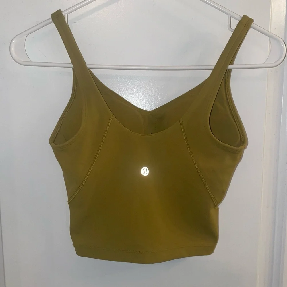 Lululemon Align Tank Top Auric Gold